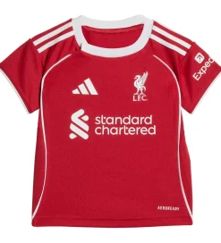 adidas Performance Fodboldsæt - Liverpool 25/26 Hjemmebane - Str