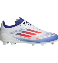 Fodboldstøvler - Kunst (Ag)|Fodboldstøvler - Græs (Fg)*adidas Performance Fodboldstøvler - F50 League FG/MG J - Hvid/Bl