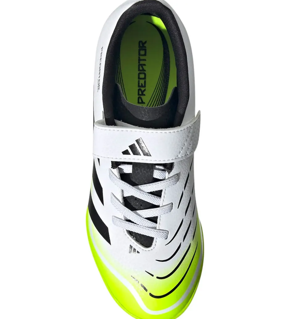 Fodboldstøvler - Grus (Tf)|Fodbold*adidas Performance Fodboldstøvler - Predator Club - Ftwwht/Cblac