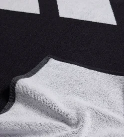 adidas Performance Håndklæde - 140x70 cm - Large - Sort/Hvid