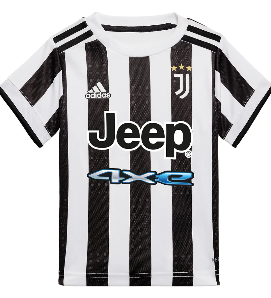Fodboldtrøjer|Fodboldshorts*adidas Performance Juventus Hjemmebanesæt - 21/22 - Sort/Hvid