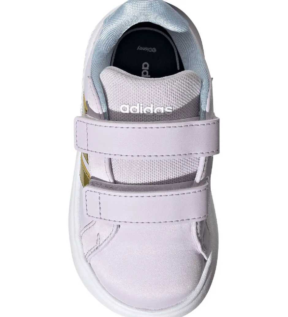 Børn adidas Performance Sko - Grand Court Elsa I - Icelav/Golsmt/Glob