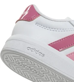 Sneakers|Børnesko Og Babysko*adidas Performance Sko - Grand Court 3.0 CF - Ftwwht/Pnkfus/Blip