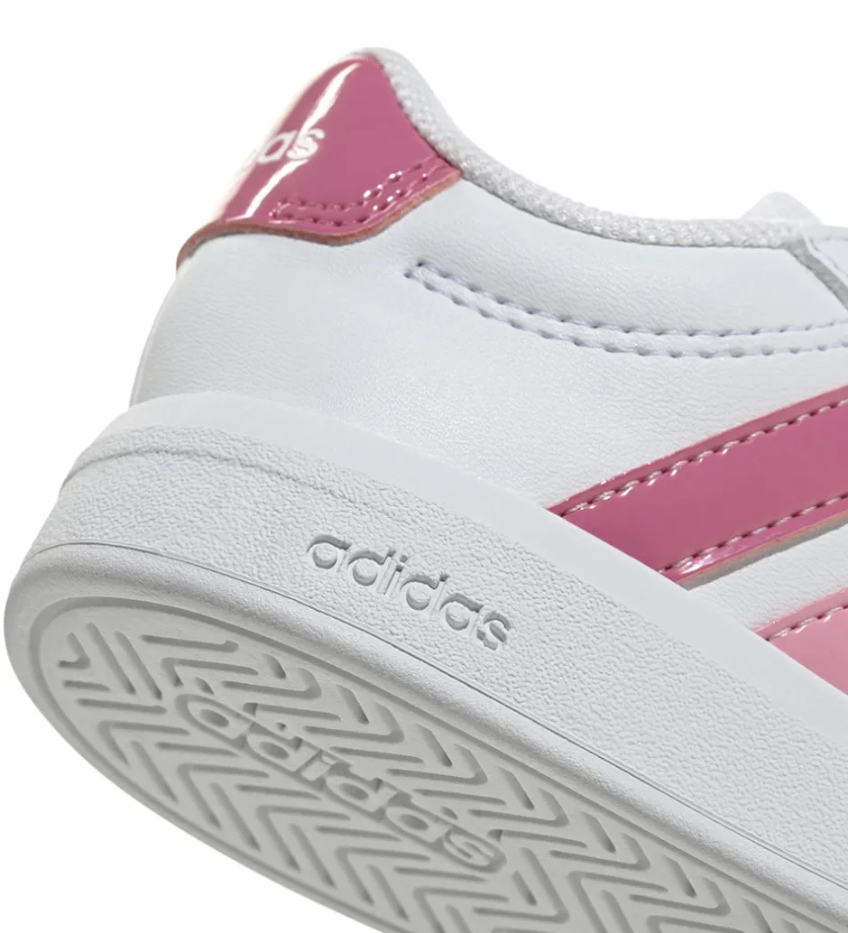 Sneakers|Børnesko Og Babysko*adidas Performance Sko - Grand Court 3.0 CF - Ftwwht/Pnkfus/Blip
