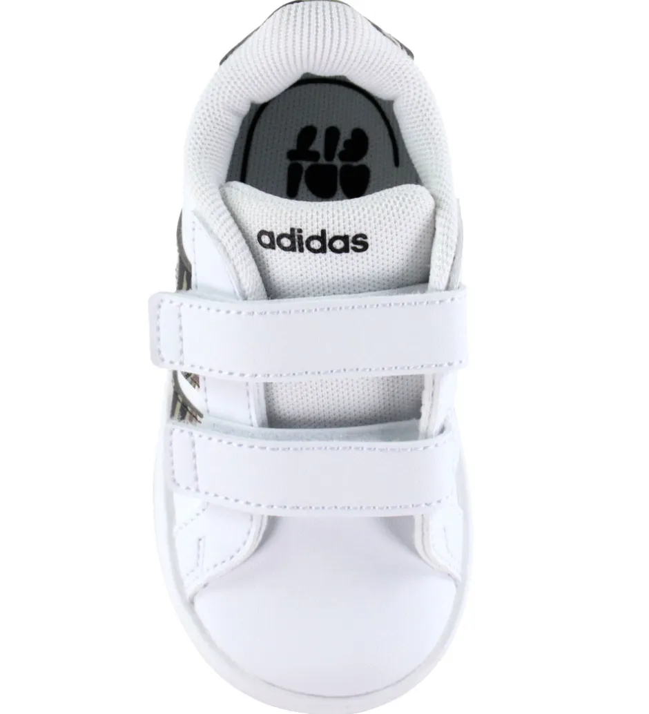 Børn adidas Performance sko - Grand Court 3.0 CF - Ftwwht/Tengrn/Cbla