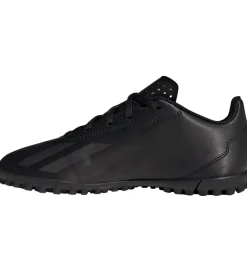 Fodboldstøvler - Grus (Tf)*adidas Performance Sko - X CRAZYFAST.4 TF J - Sort
