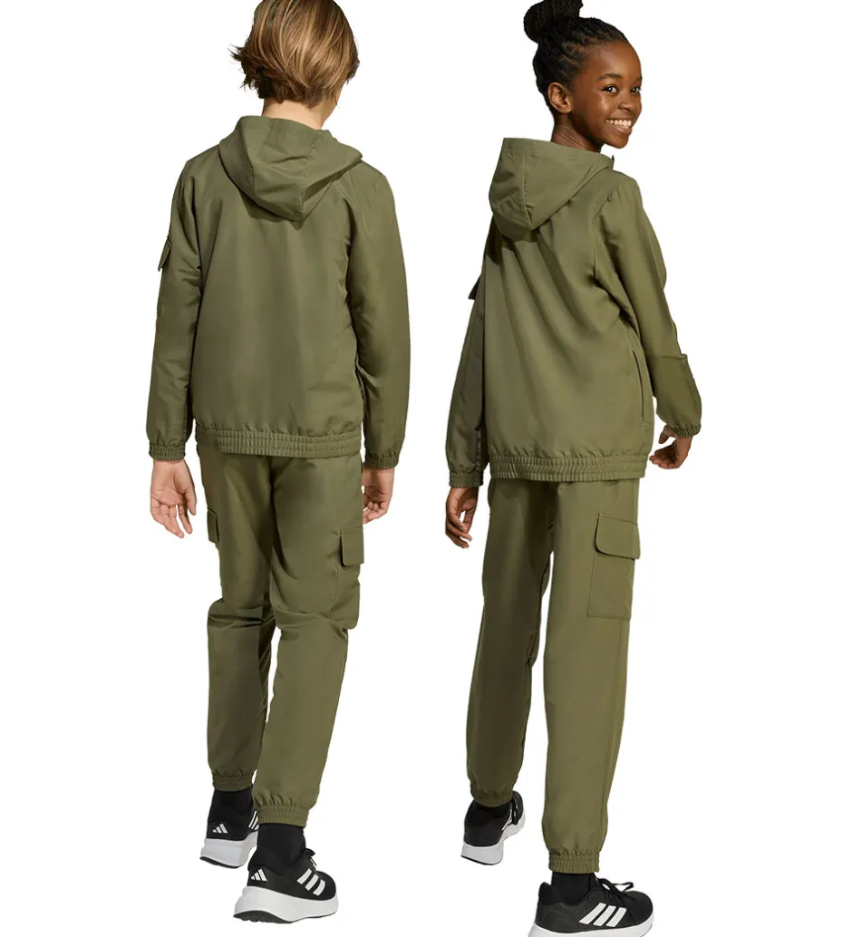 Træningssæt|Træning Og Gymnastik*adidas Performance Træningssæt - Olive Strata/Hvid