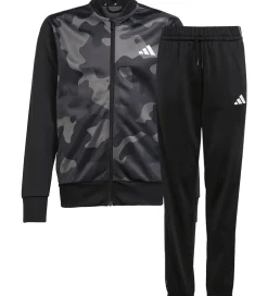 Træningssæt*adidas Performance Træningssæt - Camouflage - Sort/Hvid