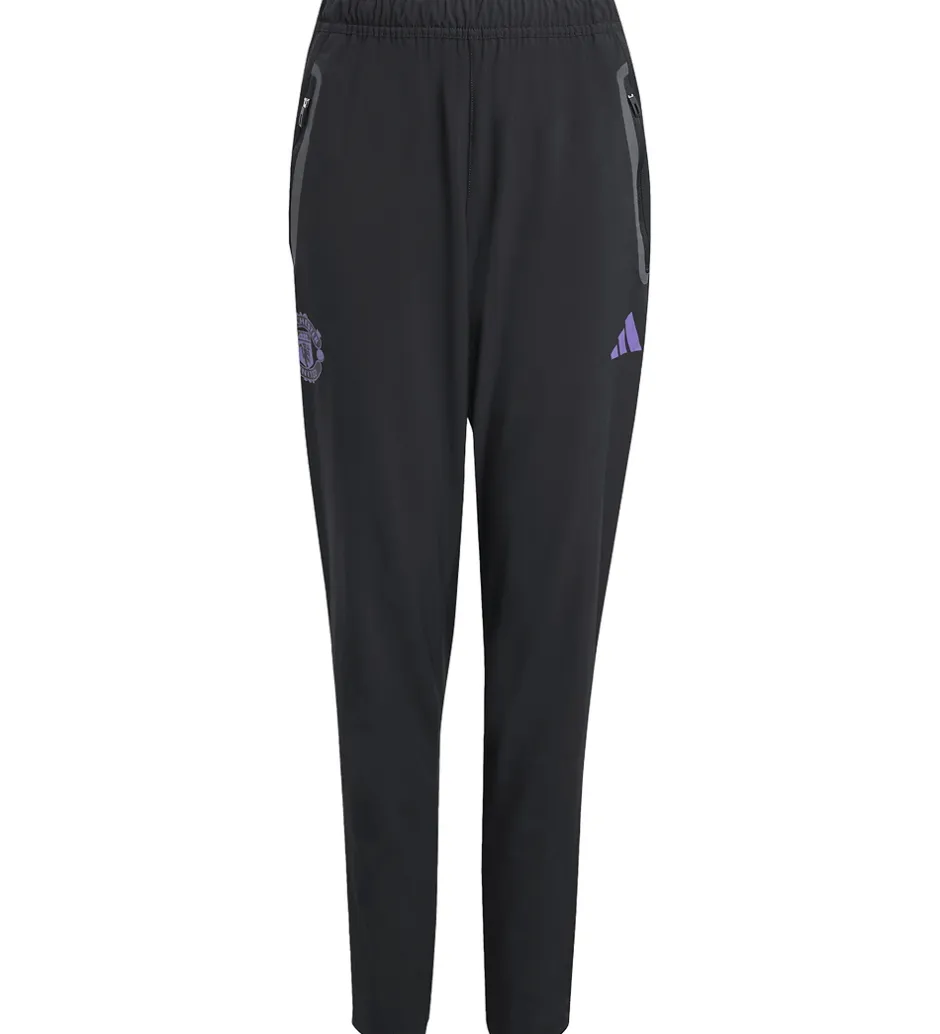 Børn adidas Performance Træningsbukser - MUFC C VT P Y - Sort/Purrus
