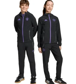 Børn adidas Performance Træningsbukser - MUFC C VT P Y - Sort/Purrus