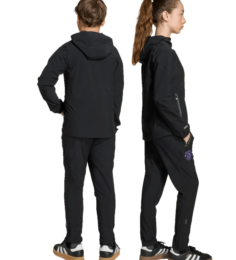 Børn adidas Performance Træningsbukser - MUFC C VT P Y - Sort/Purrus