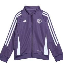 Træningssæt*adidas Performance Træningssæt - MUFC TK SUIT I - Aurplu/Sort