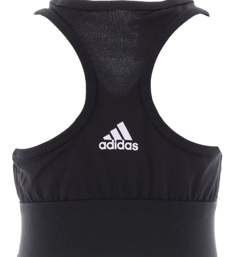 Gymnastiktøj*adidas Performance Træningstop - Sort/Hvid