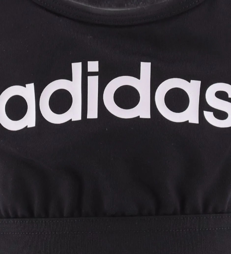 Gymnastiktøj*adidas Performance Træningstop - Sort/Hvid