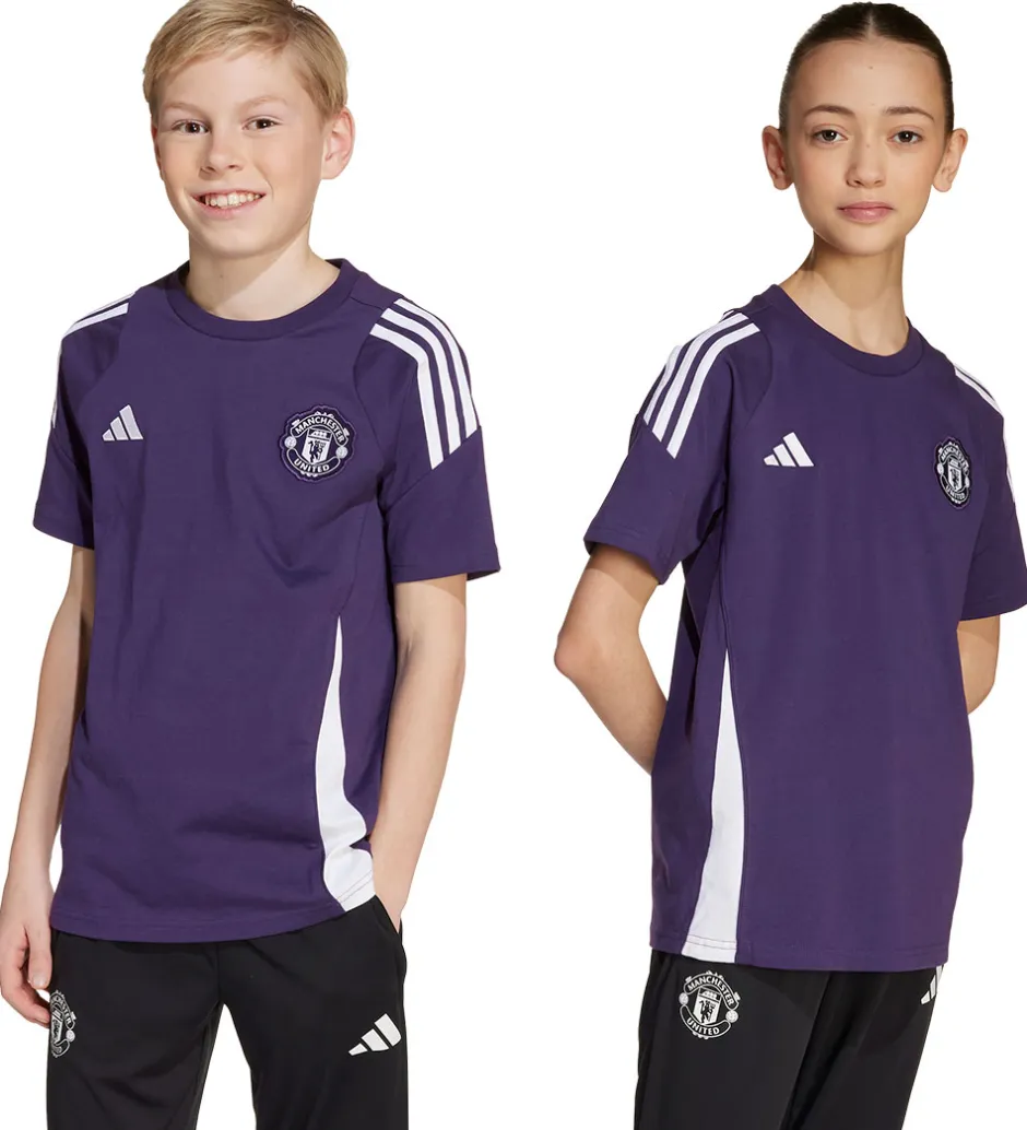 Fodboldtrøjer|Fodbold*adidas Performance T-shirt - Manchester United - Lilla