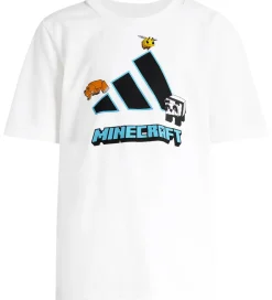 Børn adidas Performance T-shirt - Minecraft - Hvid