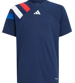 T-Shirts Og Toppe*adidas Performance T-Shirt - Fortore 23 - Blå m. Rød/Hvid