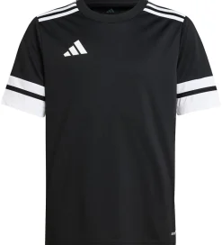 T-Shirts Og Toppe*adidas Performance T-shirt - SQUA25 JSY Y - Sort/Hvid