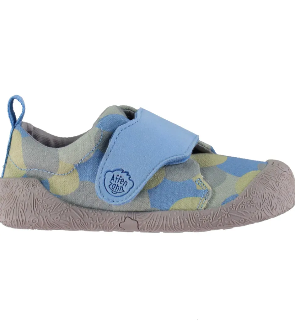 Begyndersko*Affenzahn Begyndersko - Cotton Smally Seal - Blå