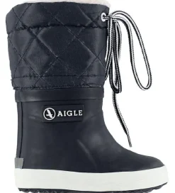 Termostøvler*Aigle Termostøvler - Giboulee - Marineblå