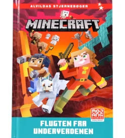 Bøger*Alvilda Bog - Minecraft - Flugten Fra Underverdenen - DA