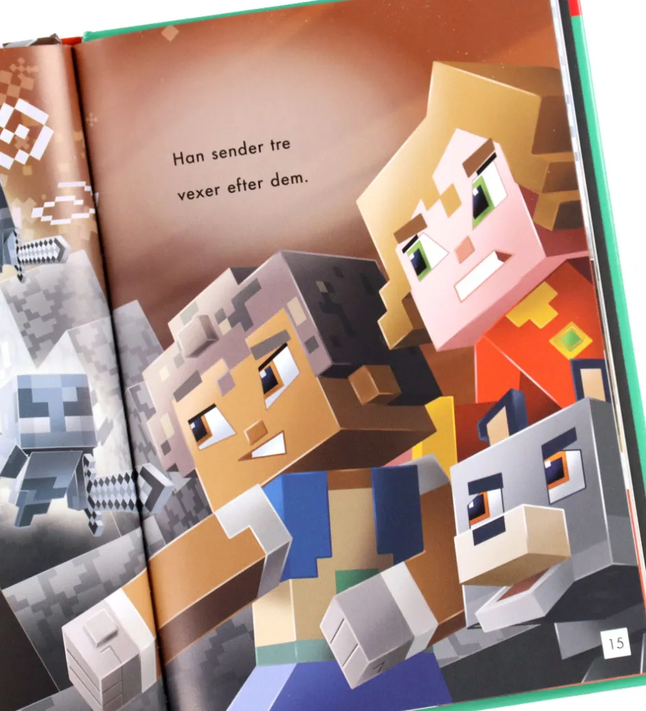 Bøger*Alvilda Bog - Minecraft - Mobs I Palæet - DA