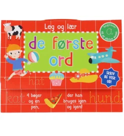 Kreativ Leg|Bøger*Alvilda Bog - Skriv og Visk Ud - De Første Ord - DA