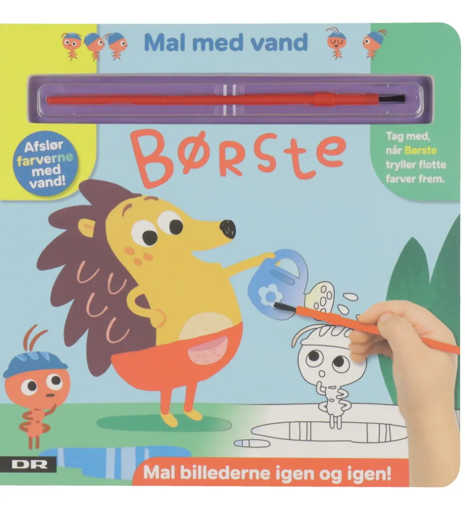 Alvilda Malebog - Mal Med Vand - Børste