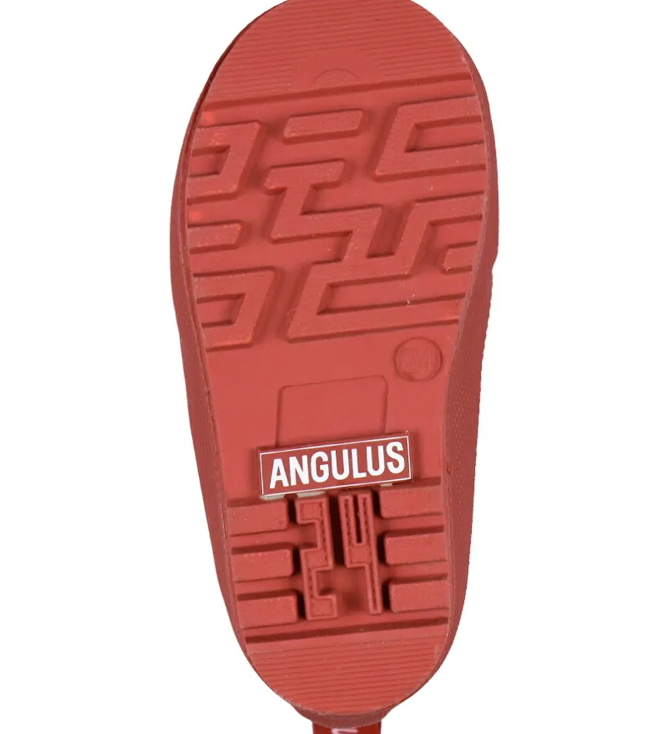Angulus Termostøvler m. Uldfor - Red Hearts