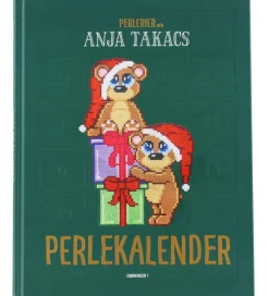 Bøger|Julekalender*Anja Takacs Bog - Perlekalender - 24 Perleprojekter - Dansk