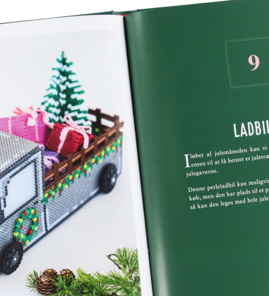 Bøger|Julekalender*Anja Takacs Bog - Perlekalender - 24 Perleprojekter - Dansk