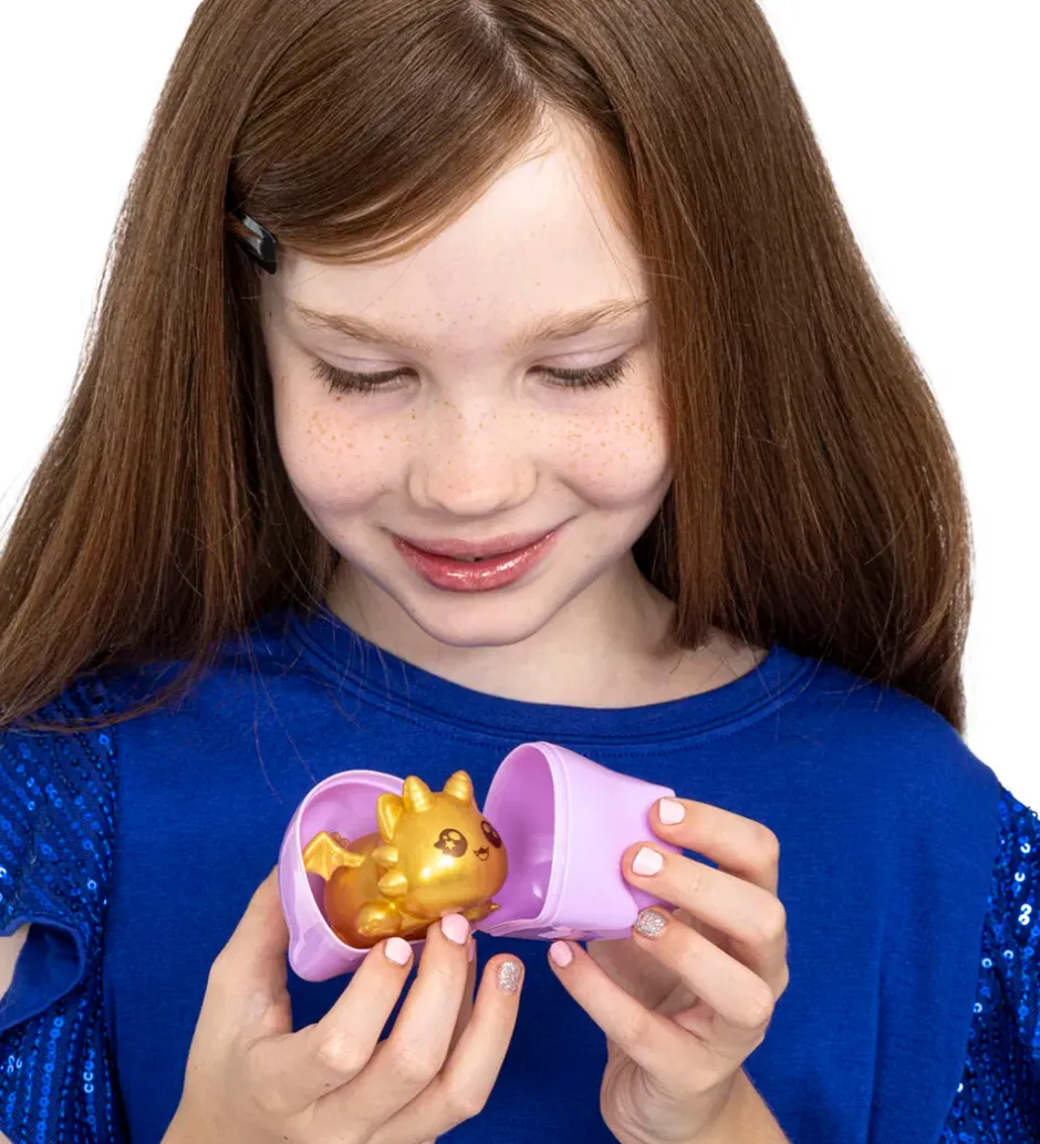 Figurer*Aphmau Legetøj - Mystery Squishy Dragons S4