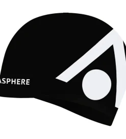 Badehætter*Aqua Sphere Badehætte - Tri Cap - Black White