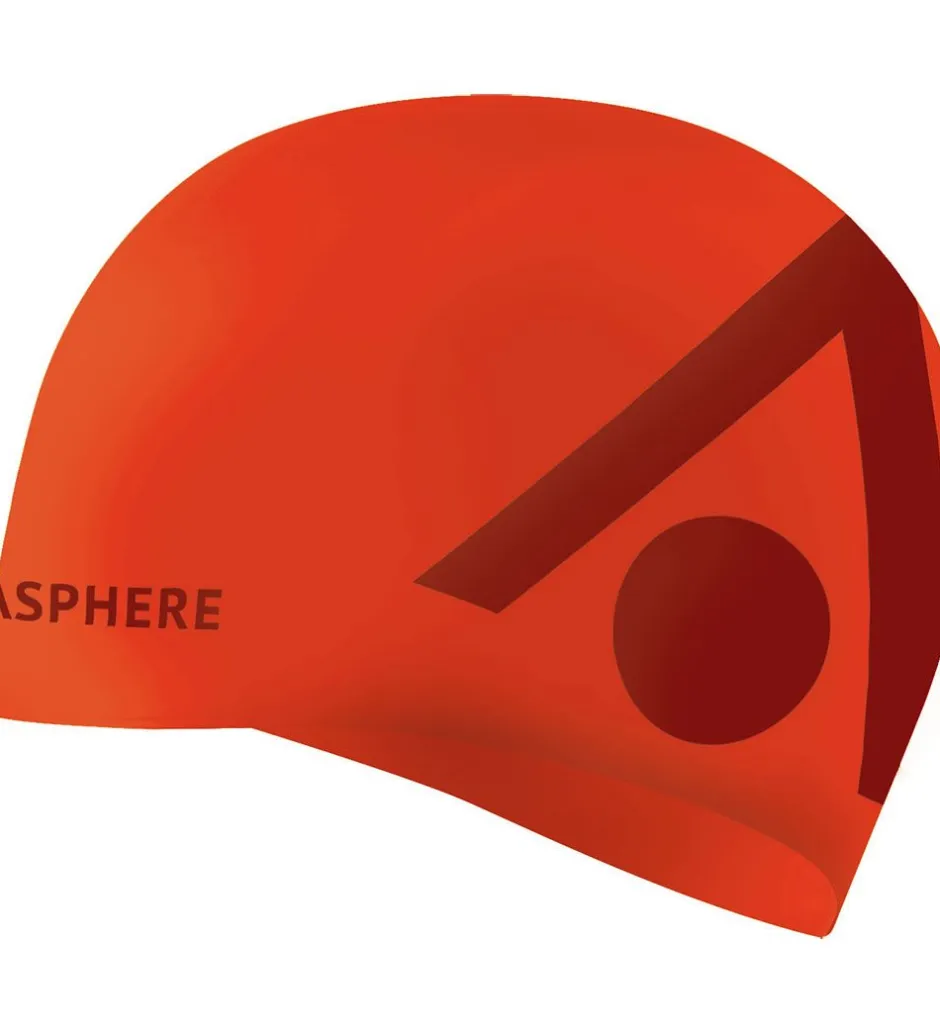 Badehætter*Aqua Sphere Badehætte - Tri Cap - Orange Red