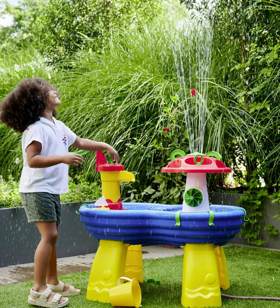 Vandleg*AquaPlay Vandbane - 100x58x90 cm - 63 Dele - Vandbord