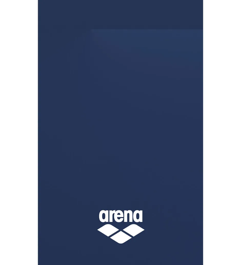 Håndklæder|Håndklæder*Arena Håndklæde - Microfiber - 175x90 cm - Navy/Hvid