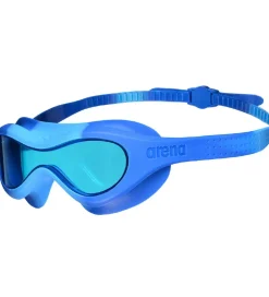 Svømmebriller*Arena Svømmebriller - Spider Kids Mask - Light Blue/Blue