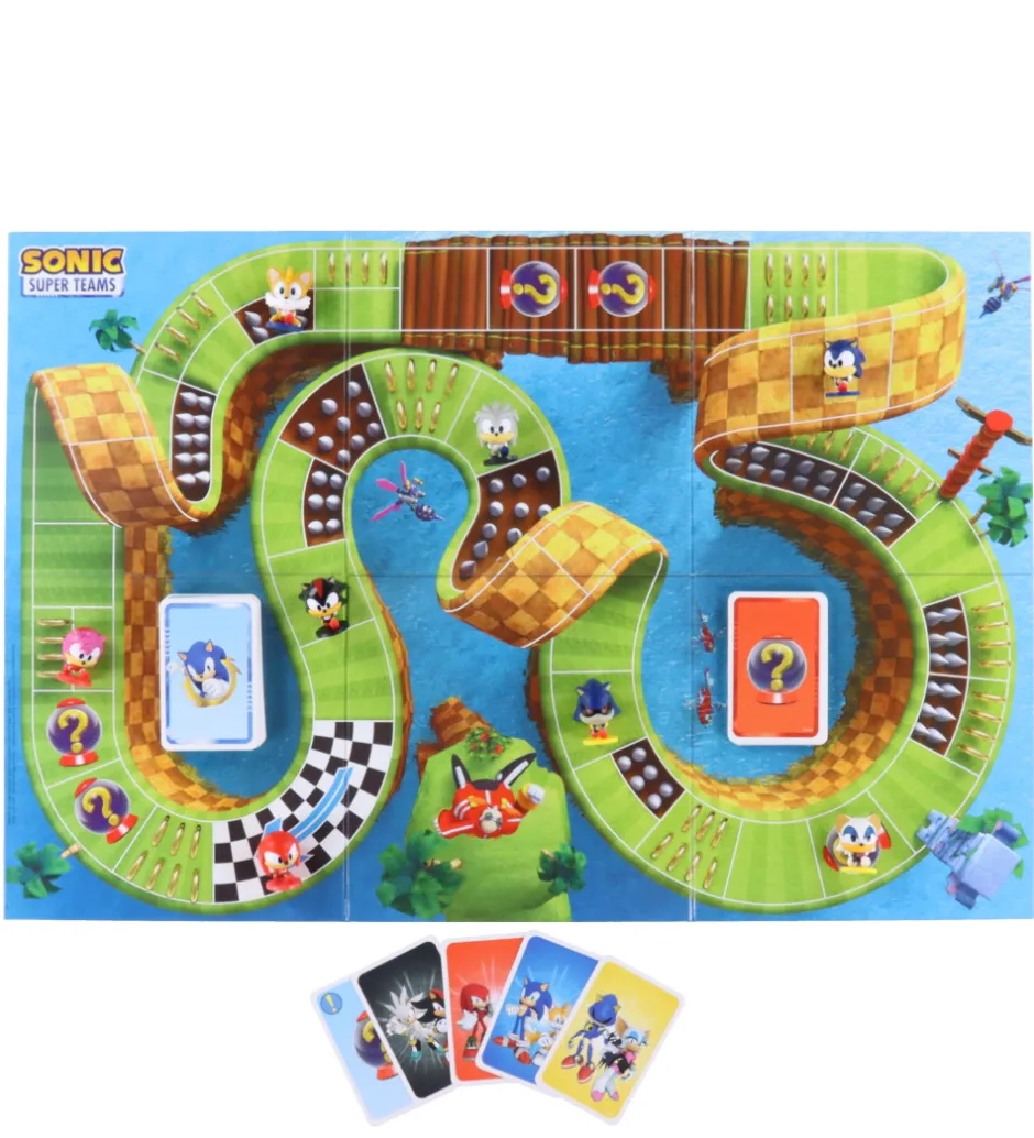 Spil*Asmodee - Sonic Brætspil - Sonic Super Teams - Nordic