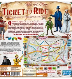 Asmodee - Ticket To Ride Brætspil - USA - Nordic