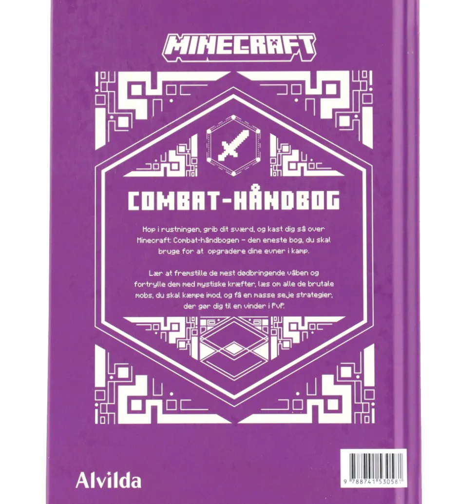Alvilda Avilda Bog - Minecraft - Combat-Håndbog - DA