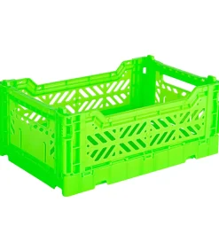 Aykasa Foldekasse - 27x17x11 cm - Mini - Neon Green