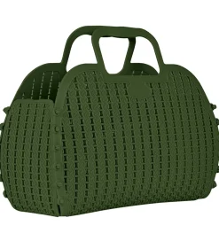 Aykasa Foldekurv - 27x22x12 cm - Mini - Khaki