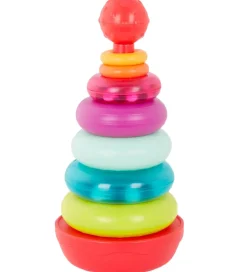 Stablelegetøj*B. toys Stablelegetøj - Rainbow Rings - 9 Dele