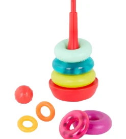 Stablelegetøj*B. toys Stablelegetøj - Rainbow Rings - 9 Dele