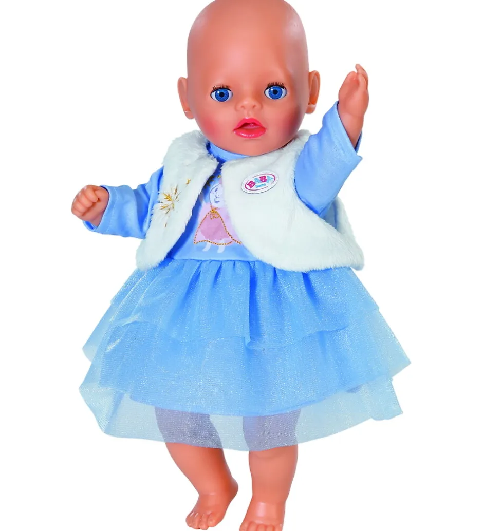 Dukker Og Tilbehør*BABY born Dukketøj - Kjole - 36 cm - Blå