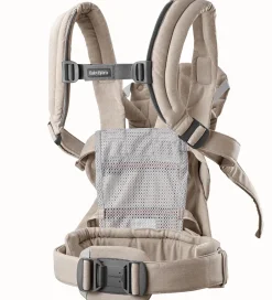Bæreseler &Amp; Vikler*BabyBjörn Bæresele - Harmony - Vævet Melange - Lys Beige