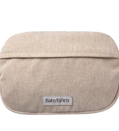 Opbevaring|Bæreseler &Amp; Vikler*BabyBjörn Lommer til Bæresele - Vævet Melange - Lys Beige