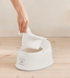 BabyBjörn Potte - Hvid/Grå