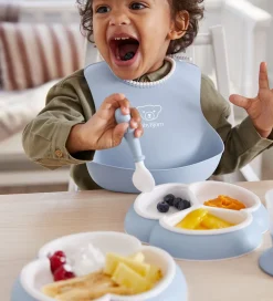 Børn BabyBjörn Spisesæt - 8 Dele - Pastelblå