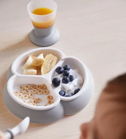 Spisesæt|Hagesmække*BabyBjörn Spisesæt - 8 Dele - Grå